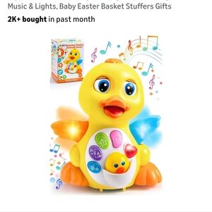 Dancing Duck Light-Up Toy for Kids